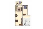 Etagenwohnung Döbeln Sörmitz - 2 Zimmer, 58 m&sup2;, 330&euro; | Angebot:26712652