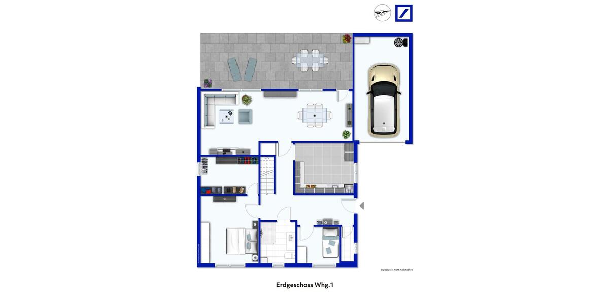 Maisonettenwohnung Extertal - 7 Zimmer, 160 m&sup2;, 960&euro; | Angebot:26232670
