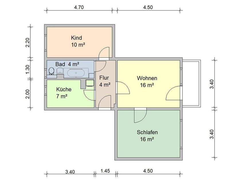 Top Lage, top Ausstattung - das ist Wohnen à la ZWG! 3 zimmer