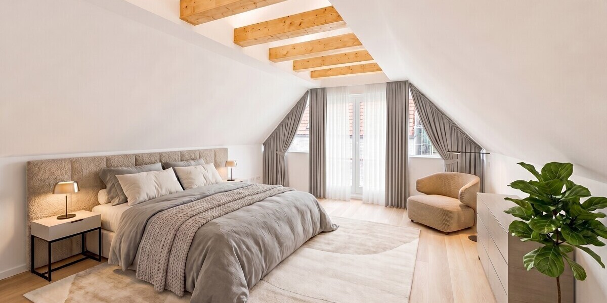 Exklusiver Erstbezug einer hochwertig kernsanierten Maisonettewohnung mit Privatteich & Terrasse - Maisonettenwohnung Münster / Albachten Albachten | Angebot:26621542