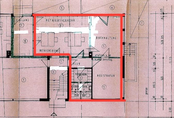 Gewerbefläche ca. 107 m' zu vermieten - vielseitig nutzbar zimmer