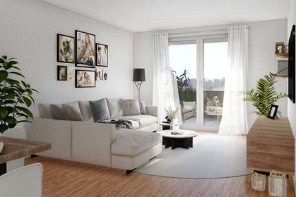 Wohnung Kaiserslautern - 3 Zimmer, 91 m&sup2;, 990&euro; | Angebot:27063751