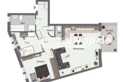 Wohnung Hamburg-Nord Nord - 3 Zimmer, 82 m&sup2;, 1.038&euro; | Angebot:25355392