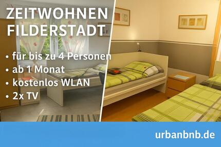 Wohnen auf Zeit Filderstadt - 2 Zimmer, 42 m&sup2;, 1.200&euro; | Angebot:26219669