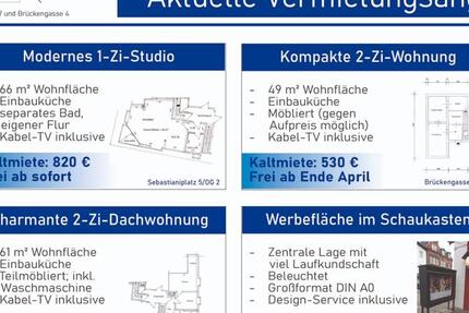 Wohnung Landau an der Isar - 1 Zimmer, 66 m&sup2;, 820&euro; | Angebot:26021053