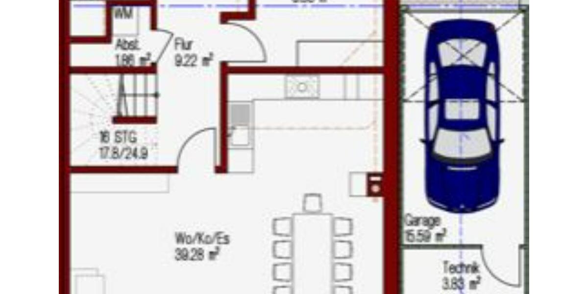 Doppelhaushälfte Westerheim - 6 Zimmer, 145 m&sup2;, 1.600&euro; | Angebot:25948217