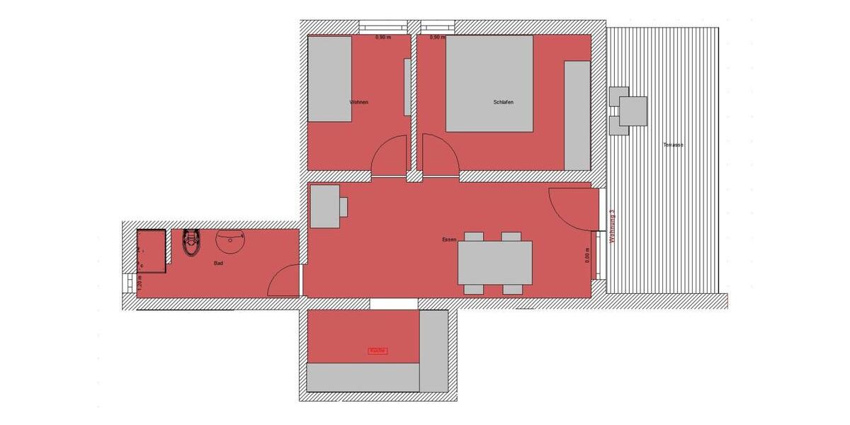 Wohnen auf Zeit Scharbeutz Wulfsdorf - 2 Zimmer, 45 m&sup2;, 1.050&euro; | Angebot:24153890