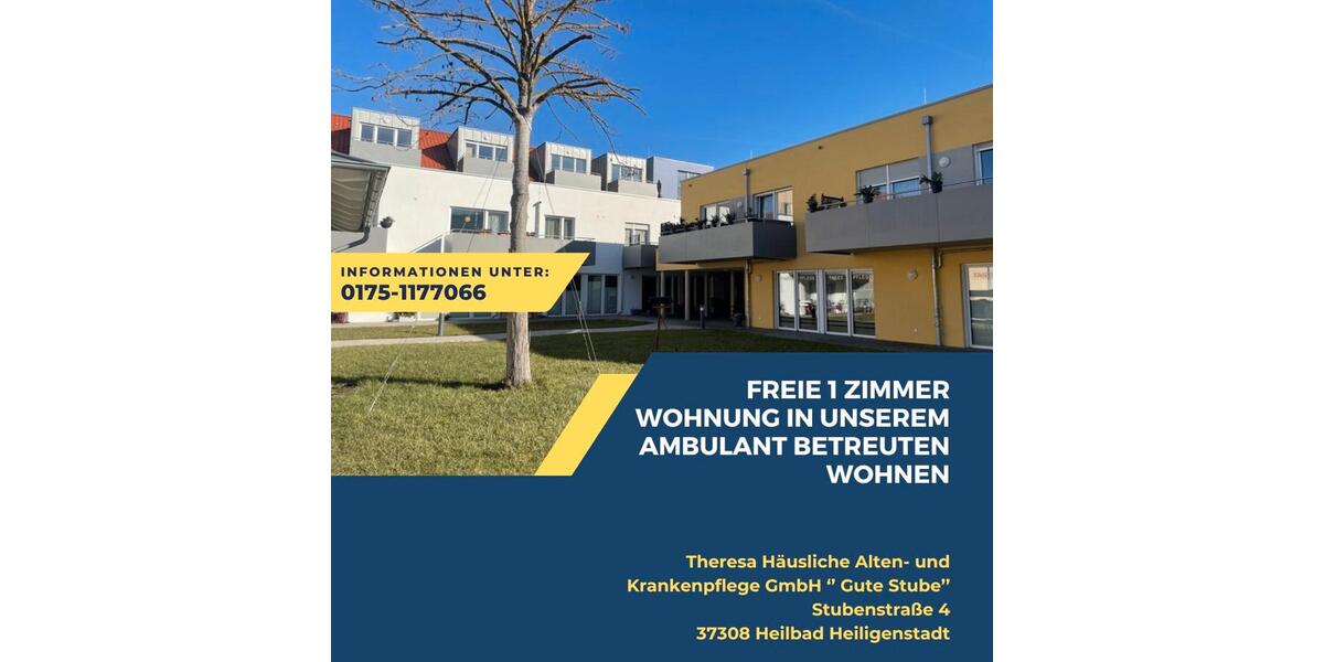 Dachgeschoßwohnung Heilbad Heiligenstadt - 1 Zimmer, 39 m&sup2;, 700&euro; | Angebot:25976118