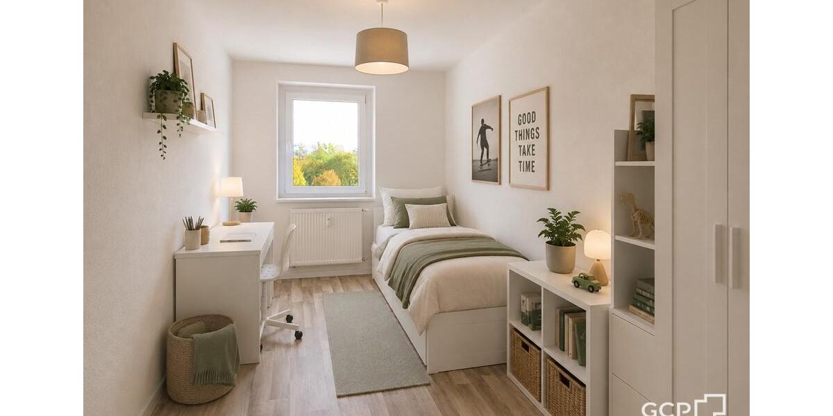 Etagenwohnung Neubrandenburg Carlshöhe - 4 Zimmer, 73 m&sup2;, 363&euro; | Angebot:25750668