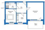 Erdgeschoßwohnung Seelze - 2 Zimmer, 45 m&sup2;, 500&euro; | Angebot:25842975