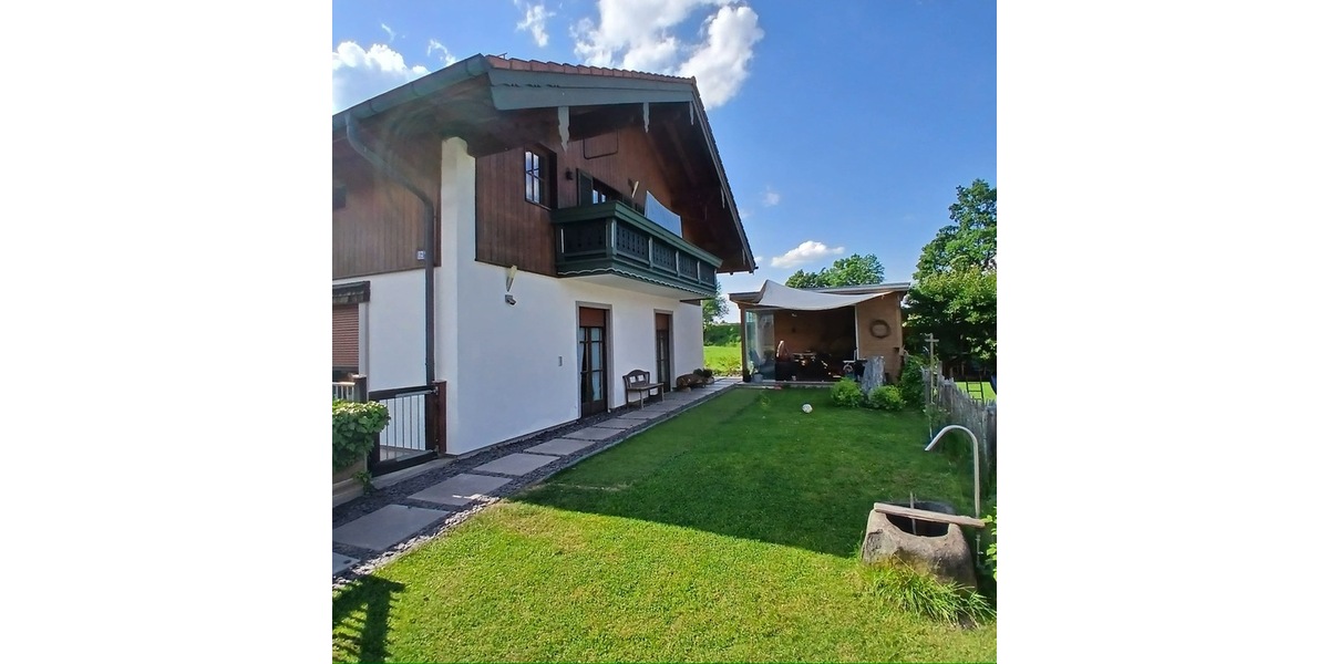 3 1/2 Zimmer-Etagen-Wohnung mit eigenem Garten! - Etagenwohnung Teisendorf Teisendorf | Angebot:26745318