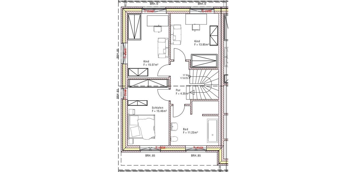 Moderne Neubau Doppelhaushälfte Stirpe Oelingen 5 zimmer