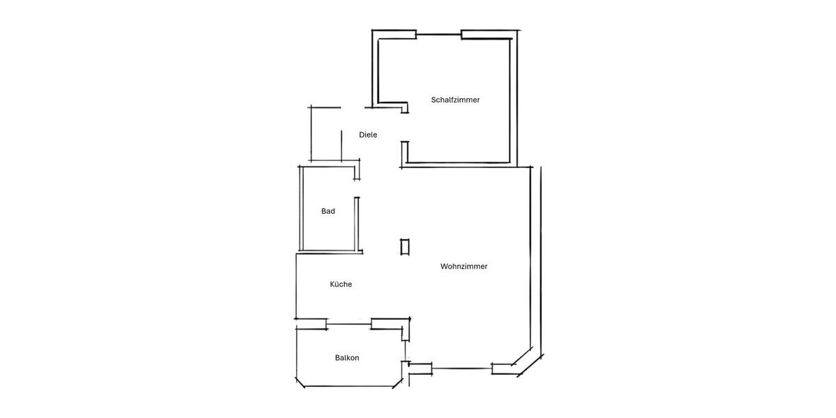 Dachgeschoßwohnung Überlingen - 2 Zimmer, 63 m&sup2;, 1.275&euro; | Angebot:26225069