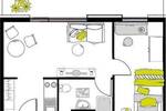 Etagenwohnung Biberach an der Riß Biberach - 2 Zimmer, 36 m&sup2;, 647&euro; | Angebot:26833403