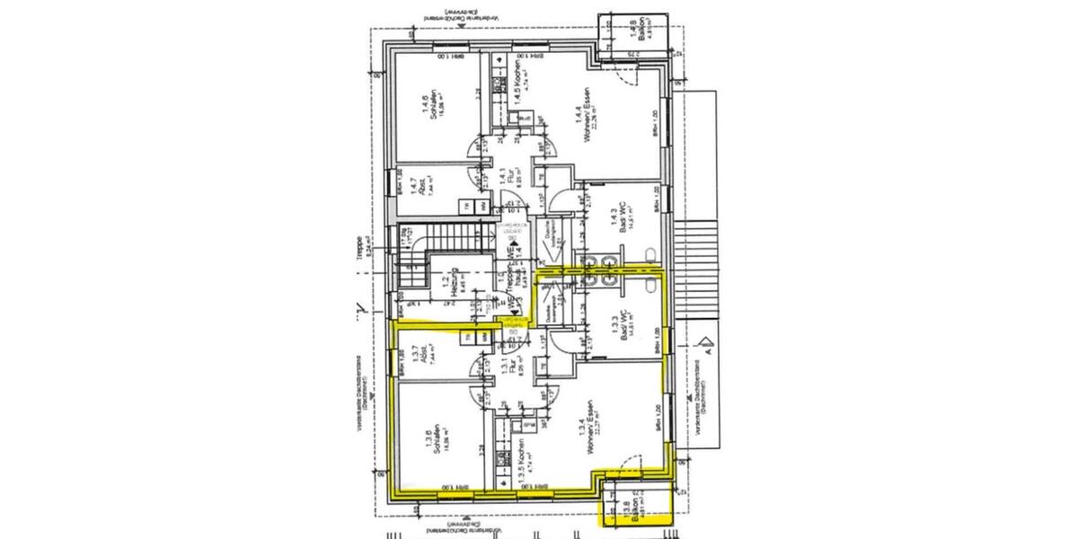 Etagenwohnung Hammah - 2 Zimmer, 74 m&sup2;, 966&euro; | Angebot:24381018
