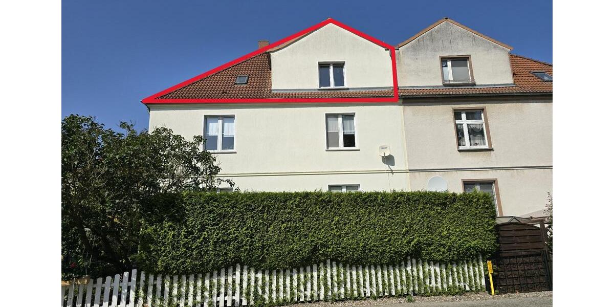 Dachgeschoßwohnung Anklam - 2 Zimmer, 59 m&sup2;, 470&euro; | Angebot:24574905