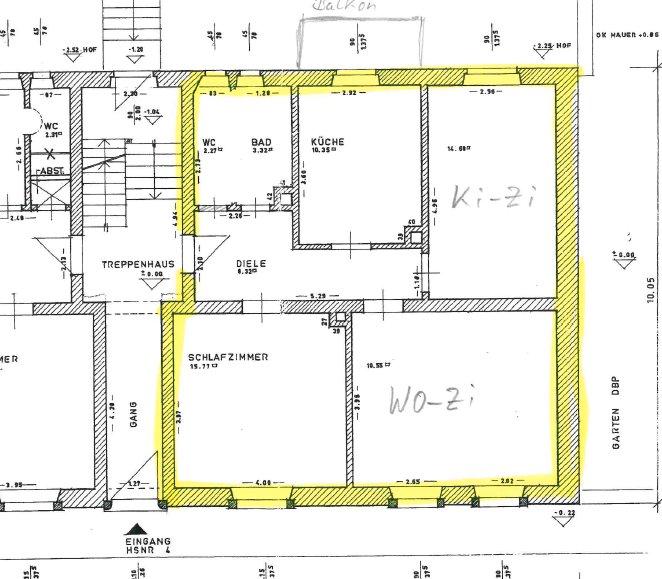 Erdgeschoßwohnung Gerolzhofen - 3 Zimmer, 75 m&sup2;, 432&euro; | Angebot:26425727