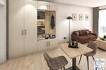 Dieses chicke, möblierte Ein-Zimmer Apartment wartet auf Sie!