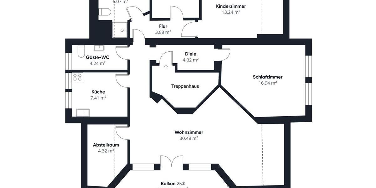 Dachgeschoßwohnung Bad Neuenahr-Ahrweiler Ahrweiler - 3 Zimmer, 104 m&sup2;, 900&euro; | Angebot:26563080