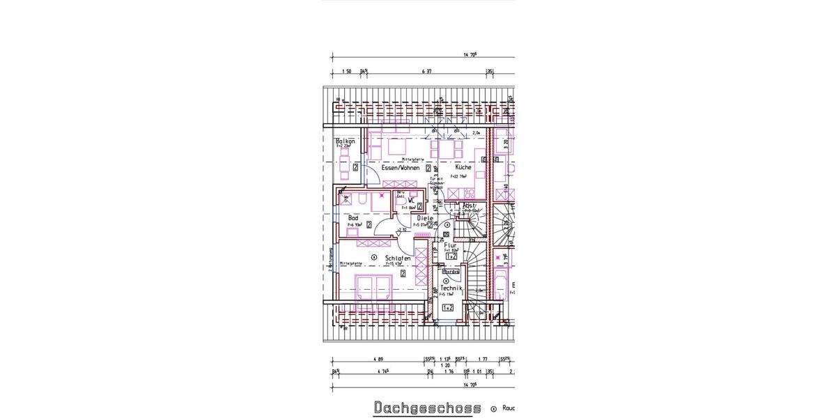 Etagenwohnung Heek - 3 Zimmer, 70 m&sup2;, 875&euro; | Angebot:26669635