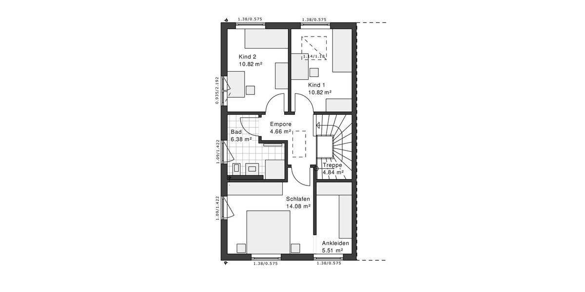 Doppelhaushälfte Langenfeld (Rheinland) - 3 Zimmer, 115 m&sup2;, 1.700&euro; | Angebot:26610845