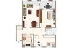 Etagenwohnung Mönchengladbach West - 3 Zimmer, 76 m&sup2;, 729&euro; | Angebot:17518701