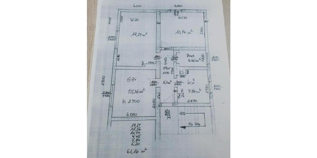 Etagenwohnung Harztor - 3 Zimmer, 61 m&sup2;, 397&euro; | Angebot:23130454