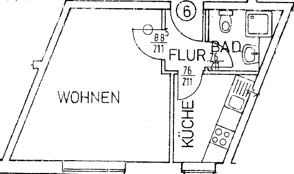 Wohnen am Markt! - Etagenwohnung Wittichenau | Angebot:25429797