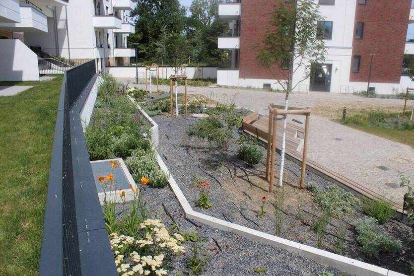 Erstbezug in Grünau an der Dahme! Gehobene NeubauWohnung mit EKB, Terrasse & Gartenanteil