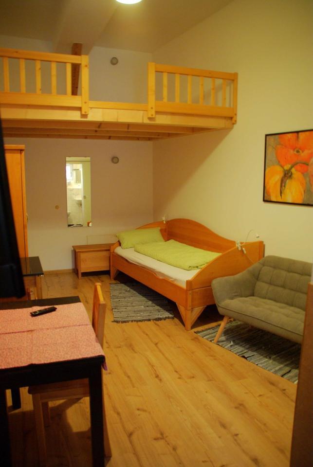 1-Zimmer-Wohnung für Wochenendheimfahrer zimmer