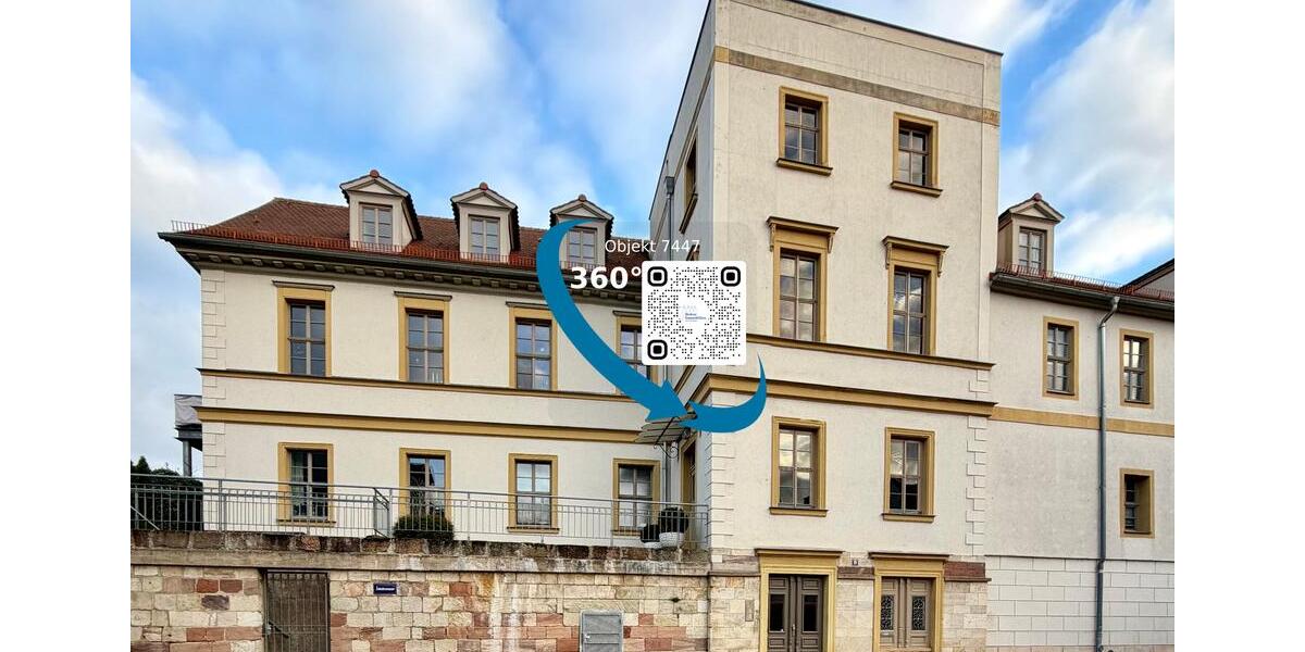 Exklusive Dachgeschosswohnung mit Dachterrasse – Wohnen über den Dächern von Naumburg 3 zimmer