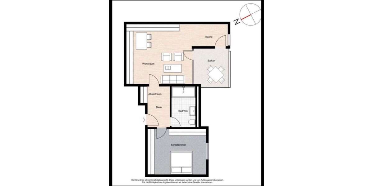 Wohnung zum Mieten in Augsburg 1.020 € 57 m² 2 zimmer