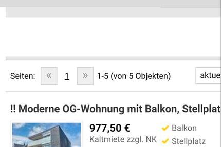 Wohnung Heiden - 3 Zimmer, 85 m&sup2;, 977&euro; | Angebot:26543528