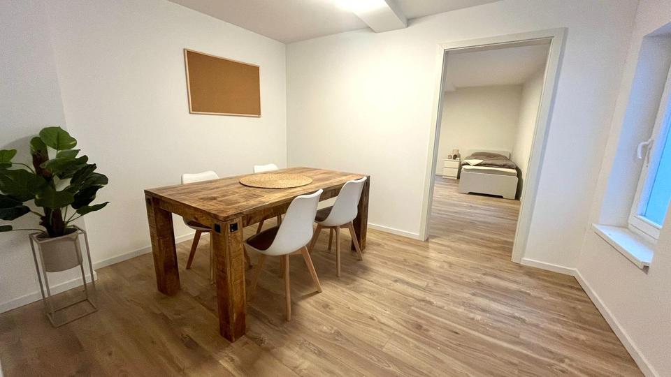 Vollmöbilierte Unterkunft Haßfurt Zentrum 4 Personen 3 zimmer