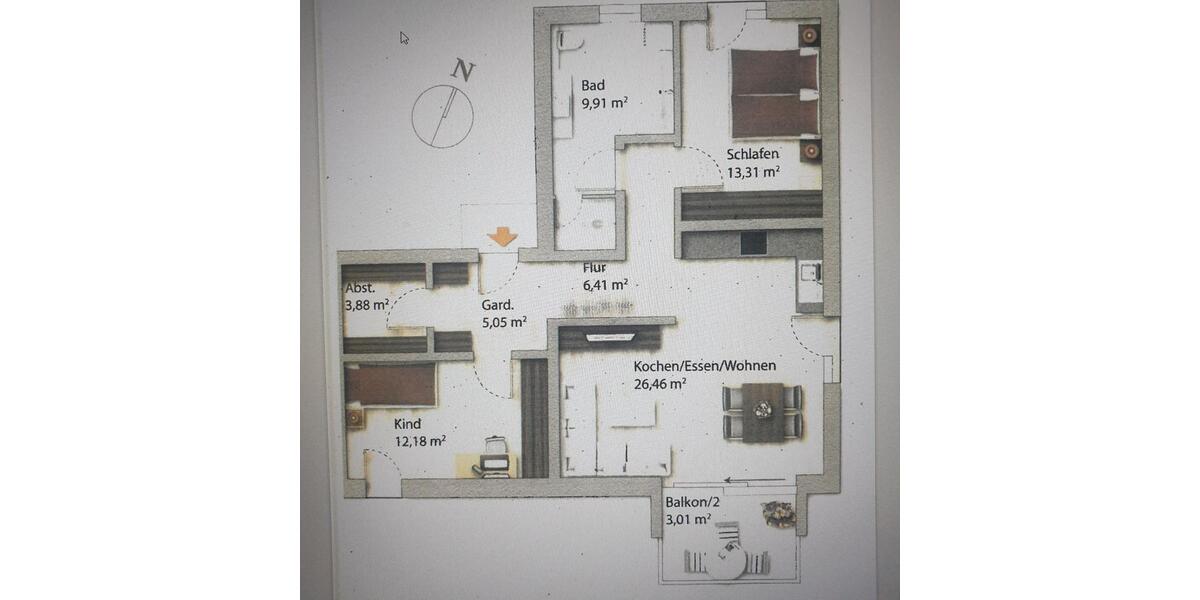 Einfamilienhaus Waldkirchen - 3 Zimmer, 80 m&sup2;, 950&euro; | Angebot:24830373