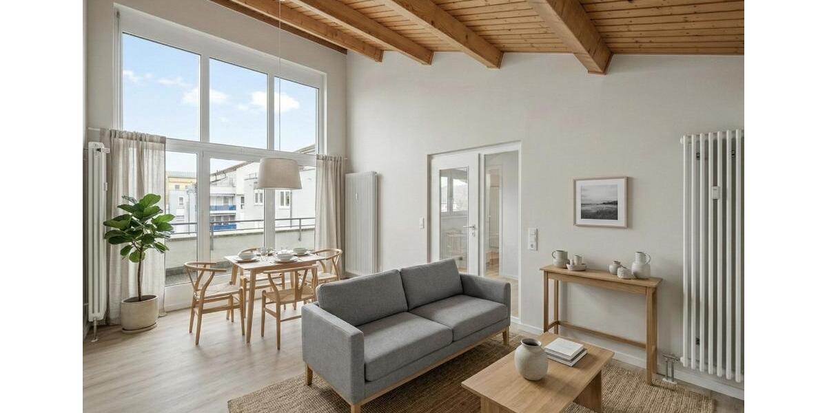 Dachgeschoßwohnung Rheinfelden (Baden) - 2 Zimmer, 62 m&sup2;, 990&euro; | Angebot:26610013