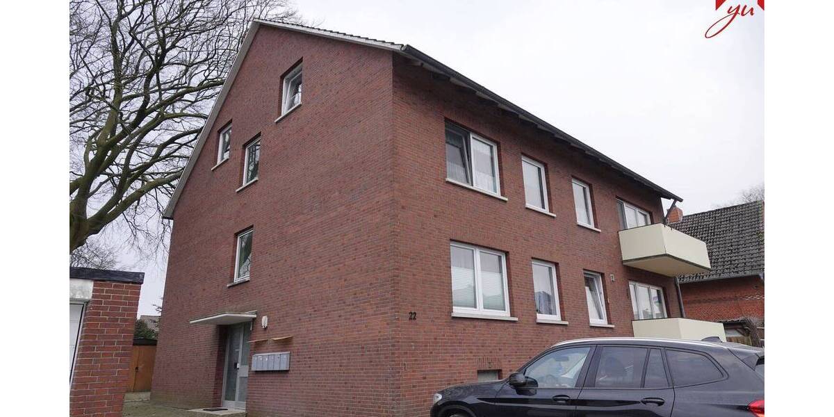 Etagenwohnung Aurich Innenstadt - 2 Zimmer, 53 m&sup2;, 425&euro; | Angebot:26079993