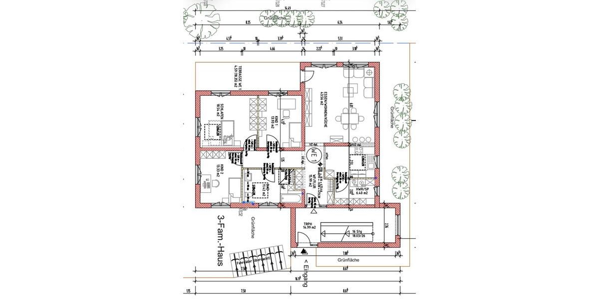 Etagenwohnung Wallhausen - 4 Zimmer, 132 m&sup2;, 985&euro; | Angebot:26372733