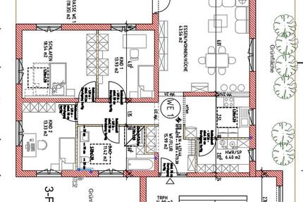 Wohnung Wallhausen - 4 Zimmer, 132 m&sup2;, 985&euro; | Angebot:26372733