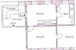 Etagenwohnung Bad Lauchstädt - 2 Zimmer, 51 m&sup2;, 392&euro; | Angebot:26311535
