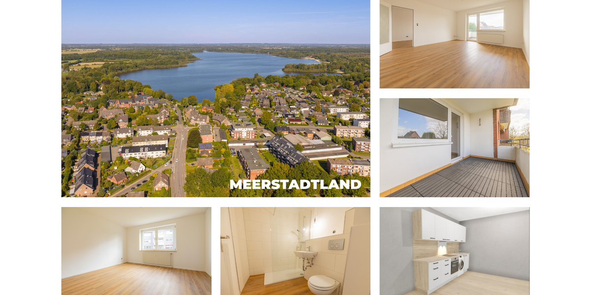 Etagenwohnung Neumünster Brachenfeld - 2 Zimmer, 69 m&sup2;, 925&euro; | Angebot:26105173