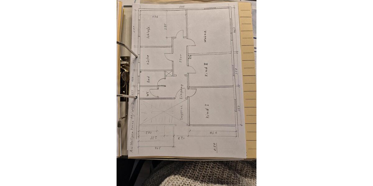 4 Zimmer-Wohnung in Sackgasse zu vermieten 4 zimmer