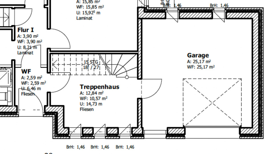 Maisonettenwohnung Ehra-Lessien Lessien - 6 Zimmer, 176 m&sup2;, 980&euro; | Angebot:25839715