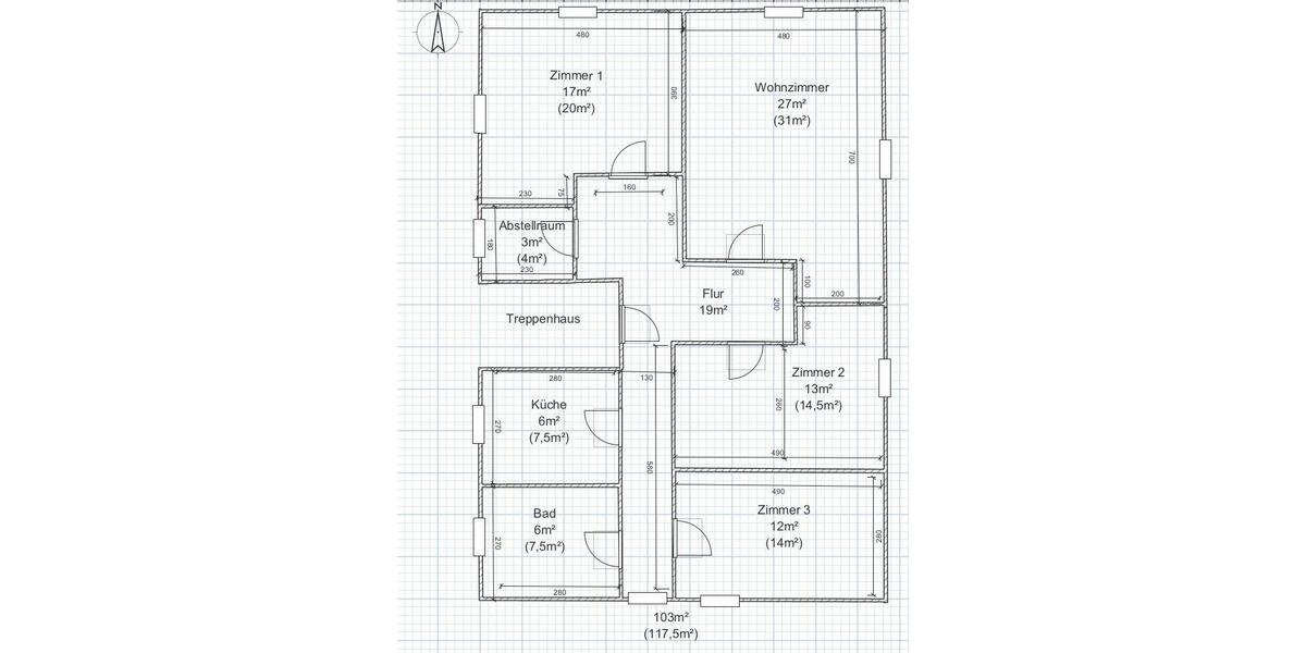 Wohnung - 4 ZKB - 103 m2 - KirchhainSindersfeld 4 zimmer