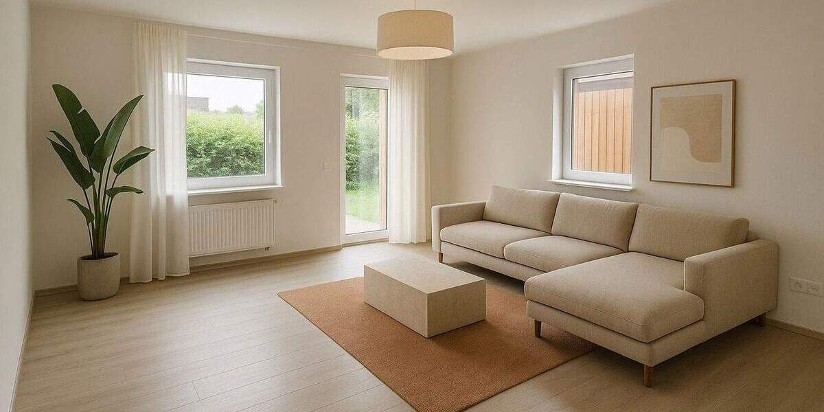 Energieeffiziente 3-Zimmer-Erdgeschosswohnung mit Südwest-Terrasse & Carport in ruhiger Lage 3 zimmer