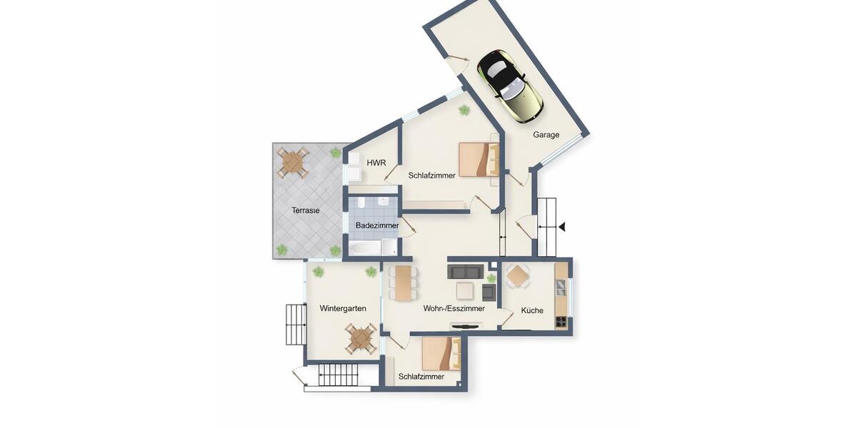 Erdgeschoßwohnung Heinsberg - 4 Zimmer, 100 m&sup2;, 1.200&euro; | Angebot:24870026