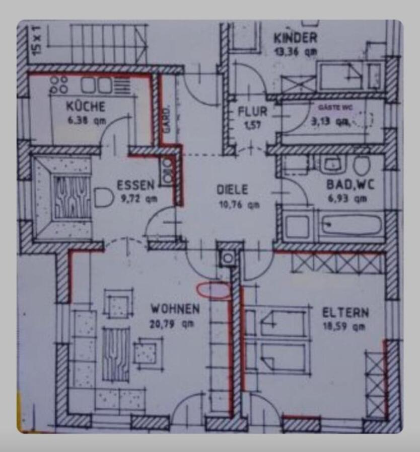 Ruhpolding - helle, geräumige 3 Zimmer Wohnung, großem Südbalkon