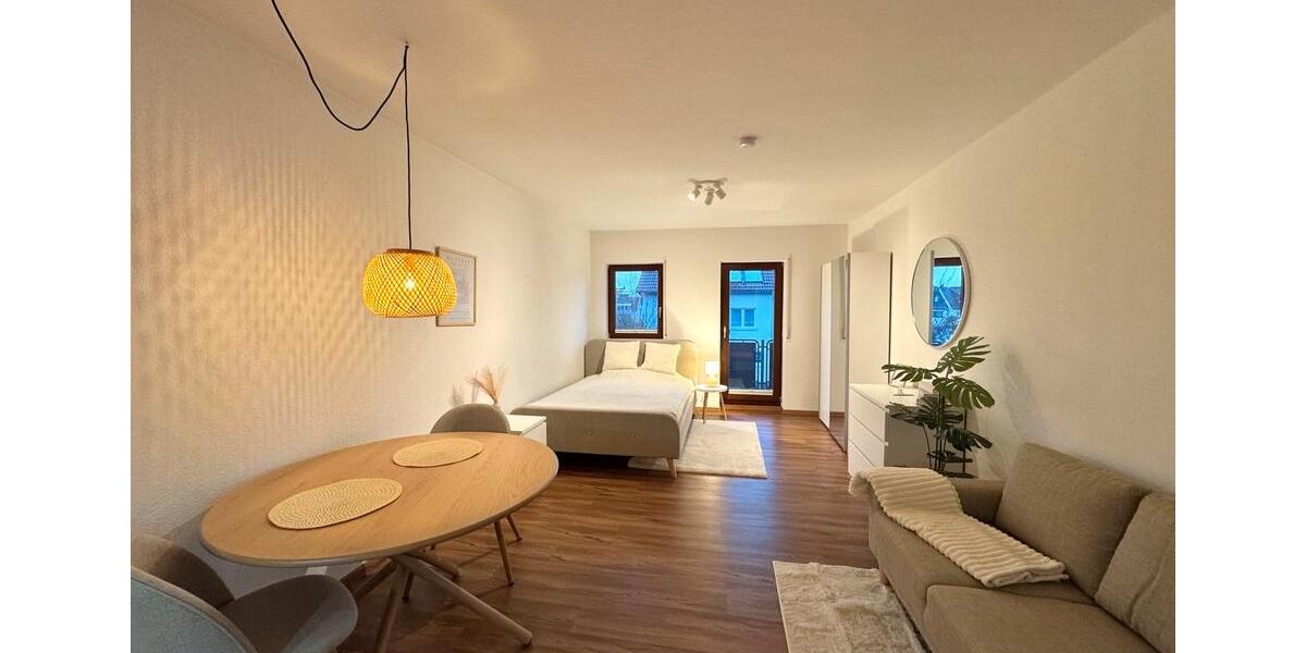 Leimen: NEU möbliertes 1-Zimmer-Apartment mit Balkon in Top-Lage! 1 zimmer