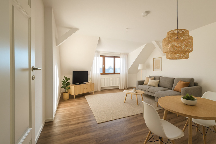 Möblierte 2-Raum-Wohnung am Kaßberg - mit Aufzug, inkl. aller NK