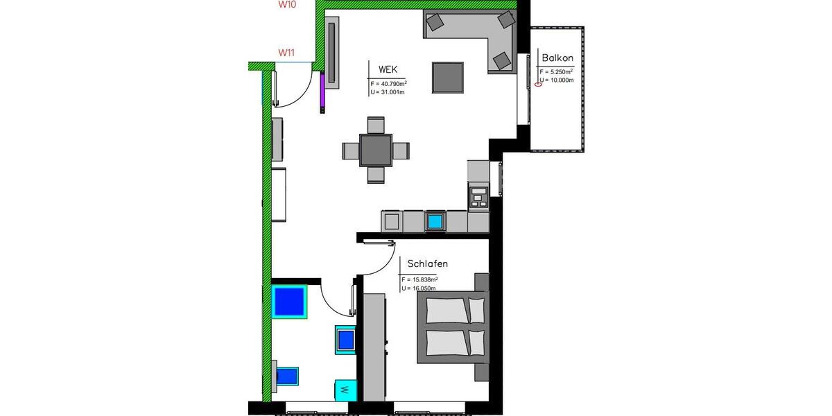 Etagenwohnung Linsengericht - 2 Zimmer, 121 m&sup2;, 1.610&euro; | Angebot:26131068